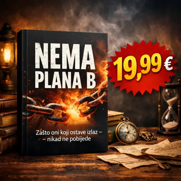 🔥 NEMA PLANA B 👉Zašto oni koji ostave izlaz – nikad ne pobijede