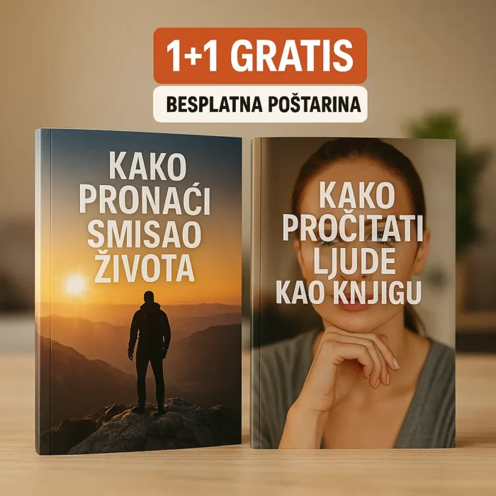 📘 PAKET 1+1 GRATIS – Kako pronaći smisao života + Kako pročitati ljude kao knjigu
