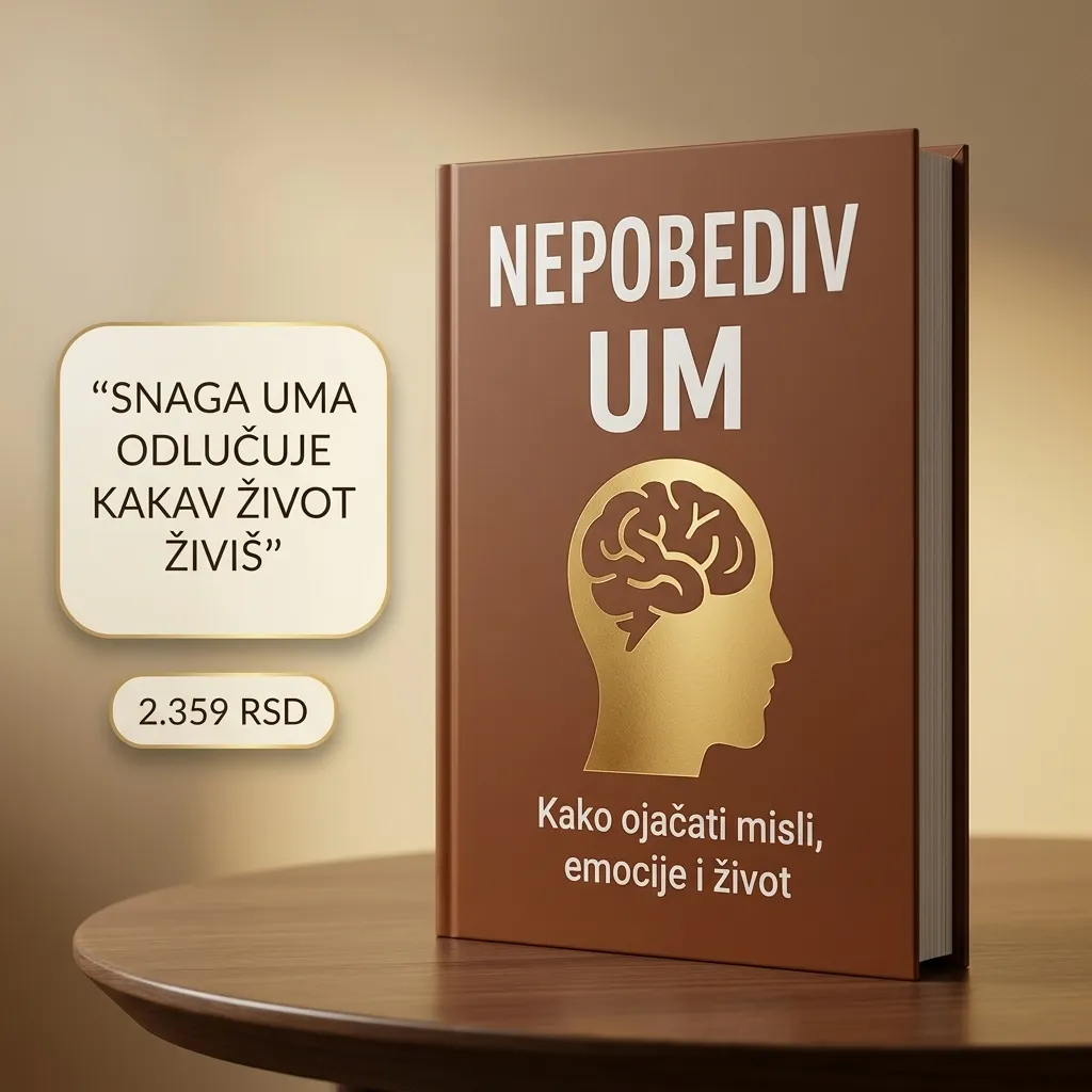 🧠 NEPOBEDIV UM 👉 Kako ojačati misli, emocije i život.