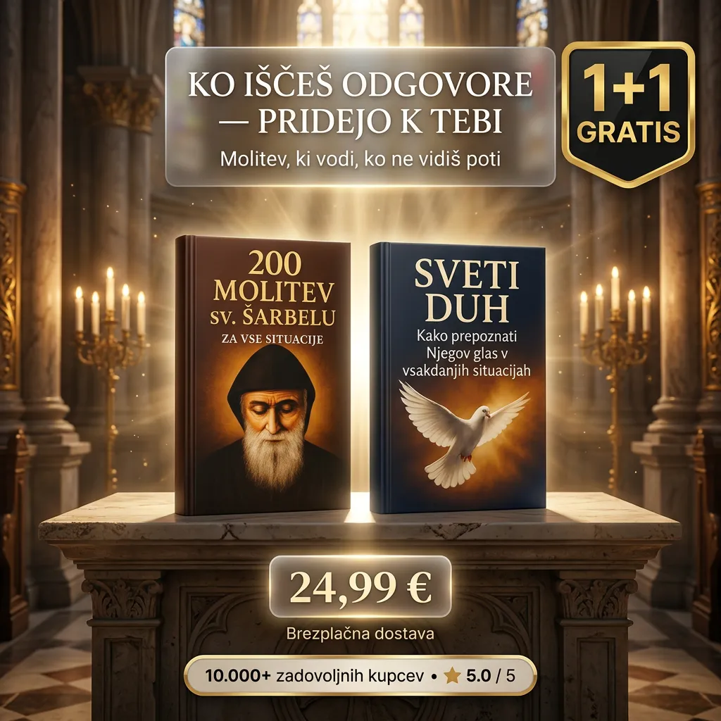📚 1+1 BREZPLAČNO RAZKOŠJE PAKET!  👉"200" Molitve Sv. "Šarbel" + "Duh "Svetnik" – Kako prepoznati Njegov glasovati v vsakdanji situacije” (+) BREZPLAČNO POŠTNINA)