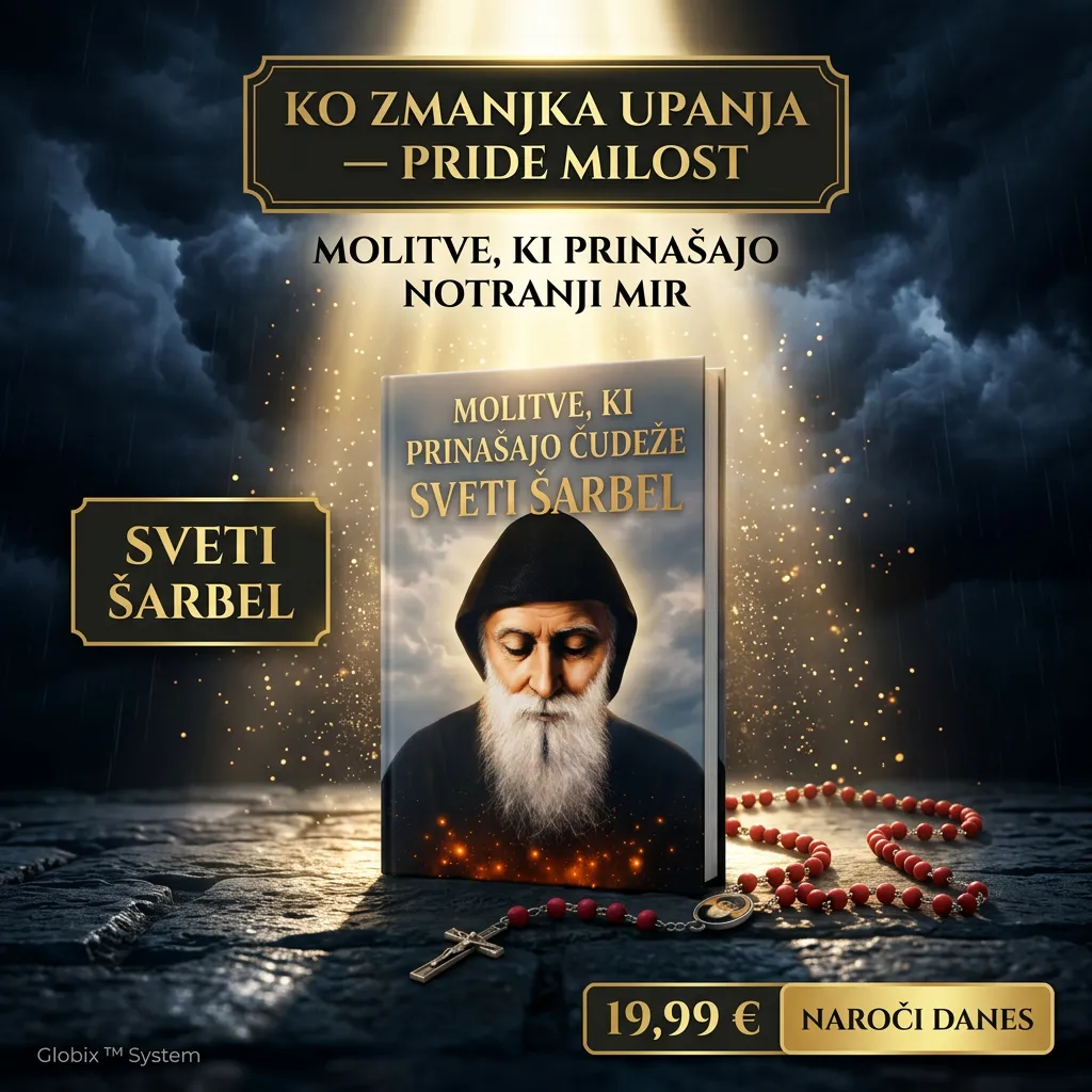 ✨ MOLITVE, KI PRINAŠAJO ČUDEŽE – SV. ŠARBEL POSVEČENA KRUNICA SV. ŠARBELA KOT DARILO