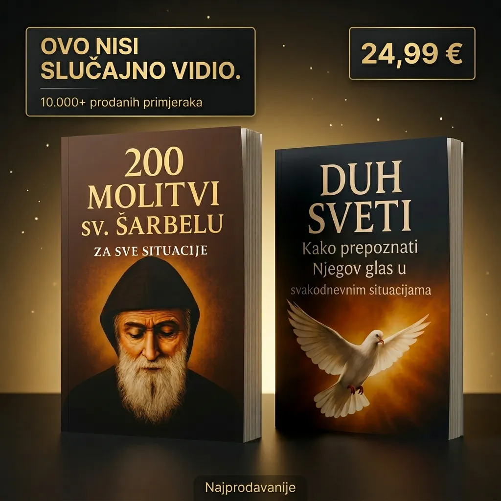 📚 1+1 GRATIS LUKSUZNI PAKET!  👉“200 Molitvi sv. Šarbelu” + “Duh Sveti“ – Kako prepoznati Njegov glas u svakodnevnim situacijama” (+ BESPLATNA POŠTARINA)