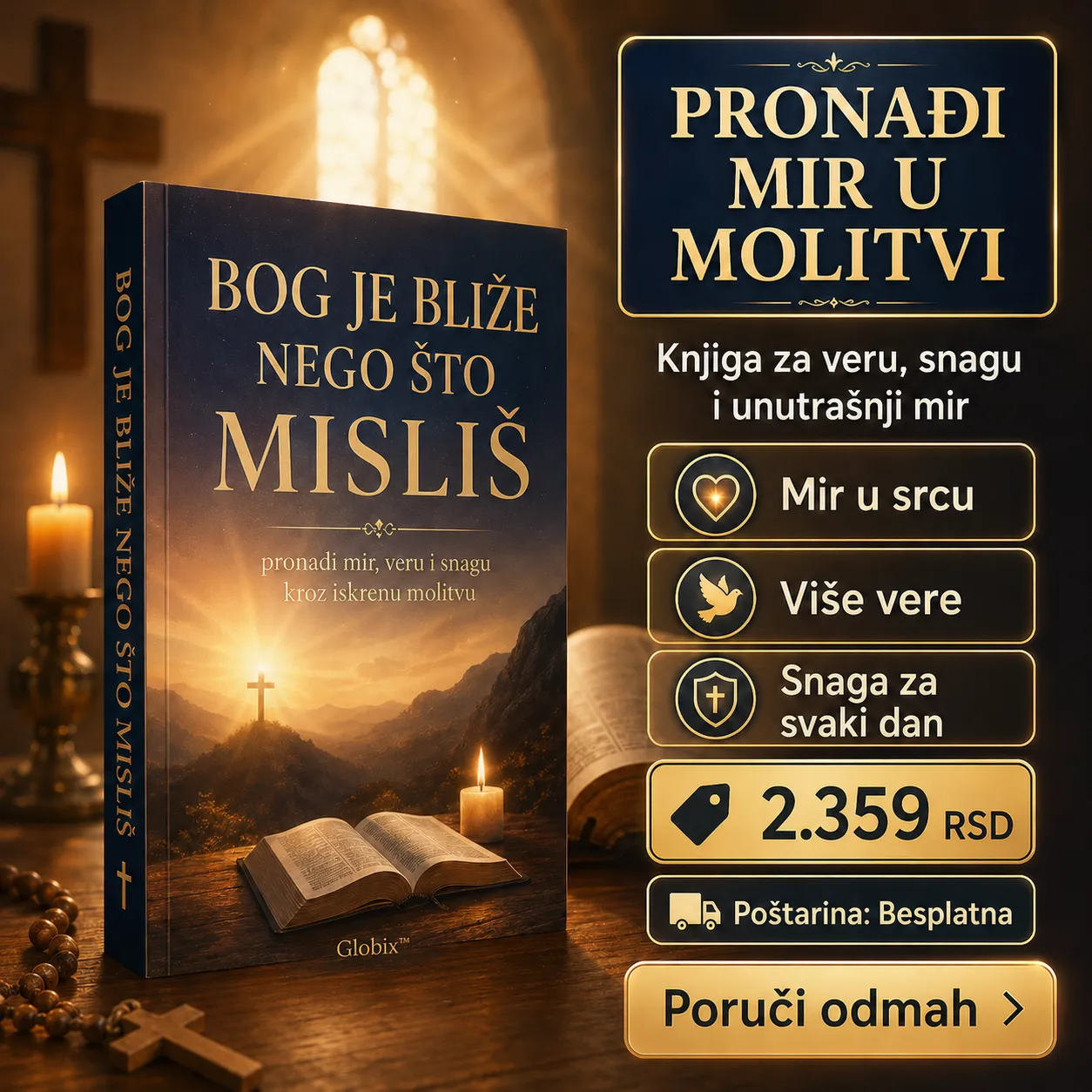 🙏 BOG JE BLIŽE NEGO ŠTO MISLIŠ
