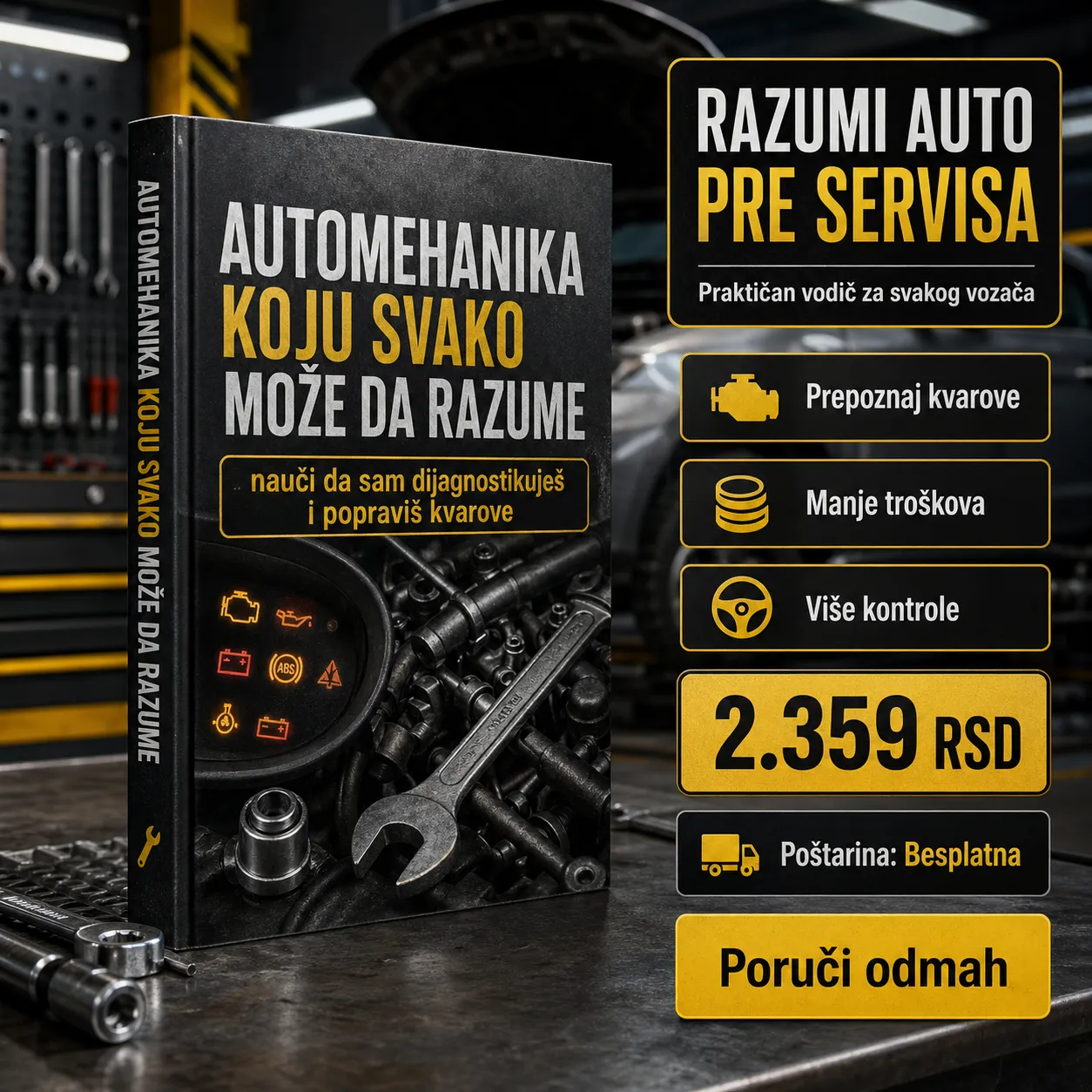 🚗 AUTOMEHANIKA KOJU SVAKO MOŽE DA RAZUME